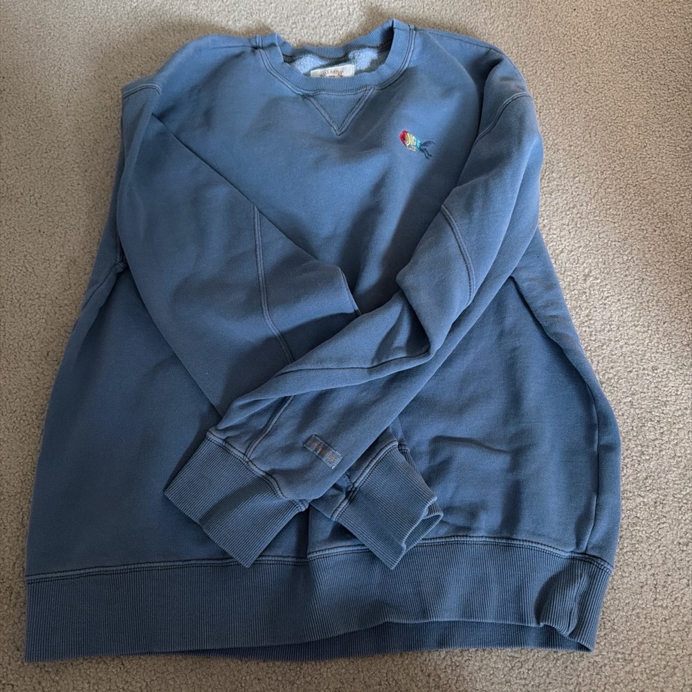Wrangler Classic Blue Crewneck Sweater